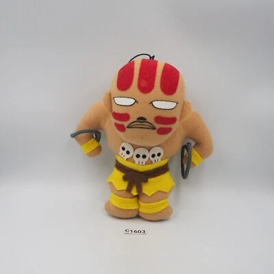 Street Fighter II C1603 DHALSIM Capcom Plush 7" MIssing Part Toy Doll Japan - Image 1 of 4