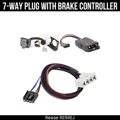 Reese RV 7Way + Brake Control For 03-09 Dodge Ram 1500 2500 3500 08-09 4500 5500 - Image 1 of 4