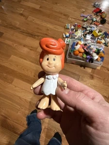 Figura de juguete Coleco Flintstone Kids Wilma Slaghoople 1986 3" difícil de encontrar de colección - Imagen 1 de 5