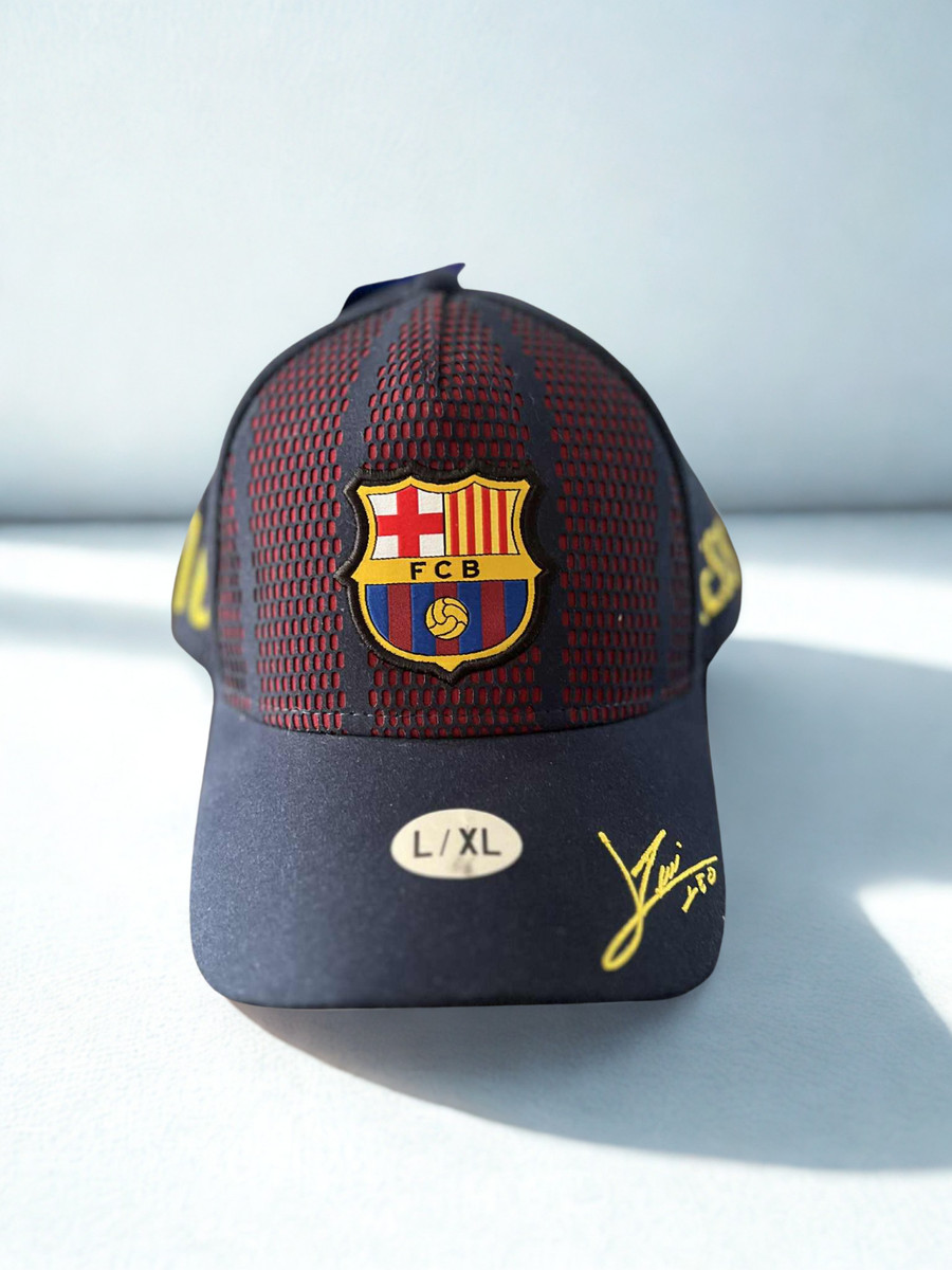 FC Barcelona Multi-Color International Club Soccer Fan Cap