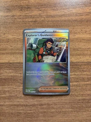 💎Explorer's Guidance [Poke Ball] 107/131 Pokémon Prismatic Evolutions LP - Image 1 of 2