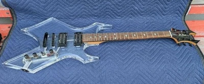 B.C. Rich Warlock Acrylic Electric Guitar - Image 1 of 4