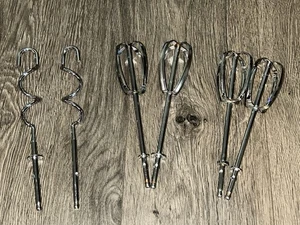 Konvolut Markenlos Handmixer Ersatz Knethaken Mixer 3 Sets - Bild 1 von 10