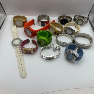 Large Bundle Of Vintage / Modern Quartz Watches Joblot UNTESTED PARTS REPAIR - Picture 1 of 17