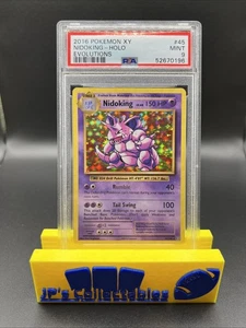 2016 Pokemon XY Evolutions 45/108 Nidoking Holo PSA 9 MINT - Picture 1 of 2