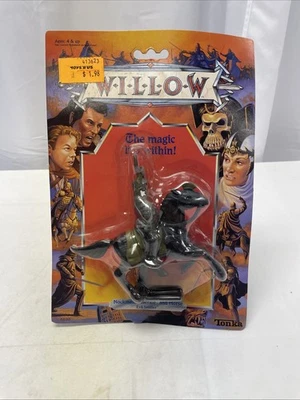 "Figura Tonka 1988 Willow Nockmaar Warrior Soldier & Horse 5"", ¡nueva! Foto 1 de 3
