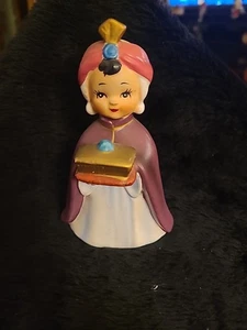 Josef Original Vintage Chalkware Figur Krippe Weisen 4 Zoll - Bild 1 von 6