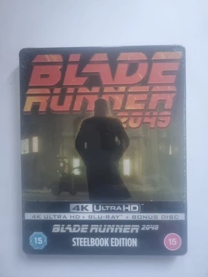 Blade Runner 2049 Steelbook 4K UHD Blu ray New Sealed UK Edition Fast Dispatch - Image 1 of 2