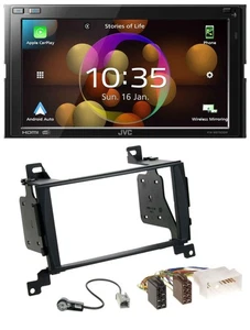 JVC DAB MP3 2DIN Bluetooth USB Autoradio für Hyundai Santa Fe 2007-2012 - Bild 1 von 10