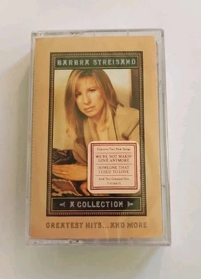 Barbra Streisand - A Collection Greatest Hits And More Cassette SEALED Hype VTG  - Image 1 of 4