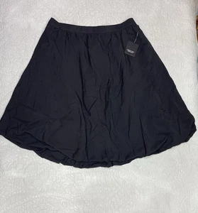 Simply Vera Vera Wang Black Voluminous Midi Skirt Size XXL NWT Plus Size - Picture 1 of 12