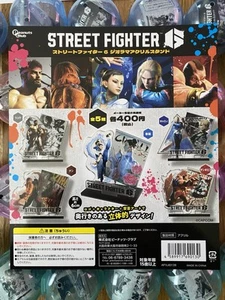 STREET FIGHTER 6 Gashapon Standee COMPLETE Set Capcom Japan Gacha US SELLER - Picture 1 of 2