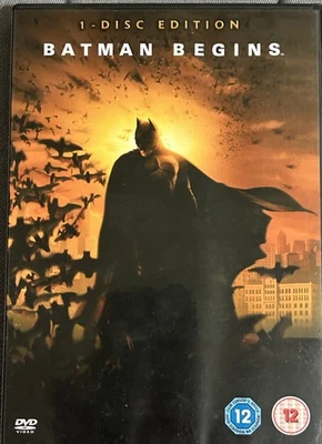 Batman Begins DVD Single Disc REGION 2 - Image 1 of 4
