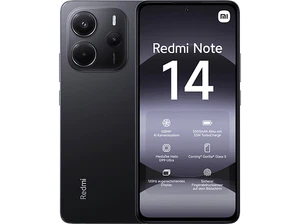 XIAOMI Redmi Note 14 128 GB Midnight Black Dual SIM Smartphone Handy - Bild 1 von 1
