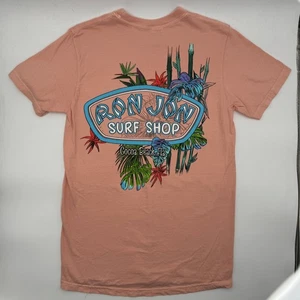 Brandneu Ron Jon T-Shirt Herren Pfirsich Klein Baumwolle Surf Shop Kakao Strand - Bild 1 von 9