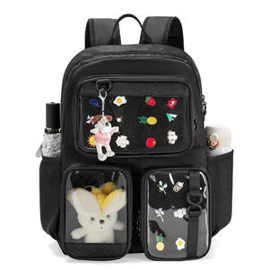 Ita Bag Pin Display Rucksack mit Einsatz, Kawaii Ästhetischer Rucksack mit Lapt... - Bild 1 von 6