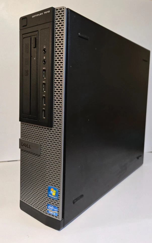 Dell Optiplex 7010 Desktop Intel i5-3470 3.20GHz 8GB RAM 128GB SSD WIn 11 Pro - Image 1 of 4