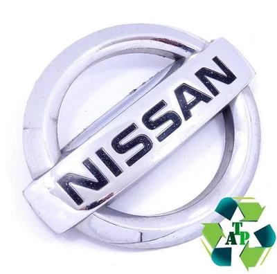 04-09 Nissan Quest Parrilla Delantera Emblema Logo Placa de Identificación Insignia OEM Ornamento 05 06 Foto 1 de 2