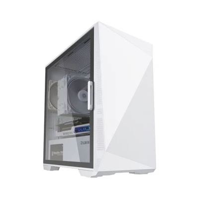 ATX Semi-Tower Gehäuse Zalman Z1 Iceberg White Weiß - Bild 1 von 4