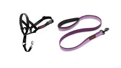 The Company of Animals HALTI Headcollar Talla 5 y Grande Púrpura 4' Plomo. Nuevo. Foto 1 de 4