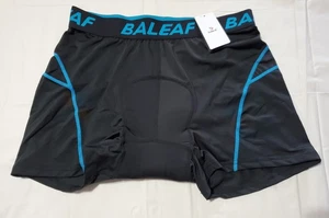 Bayleaf Herren Erwachsene 2XL schwarz gepolstert Radfahren Kompressionsshorts neu - Bild 1 von 6