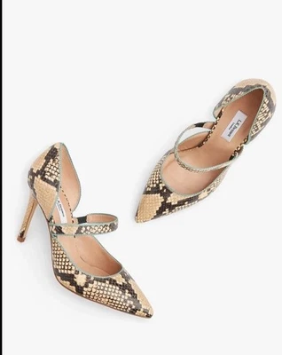LK BENNETT FLORENCE SNAKE PRINT LEATHER COURT SHOES SZ EU 36/US 6 NWOB - Image 1 of 4