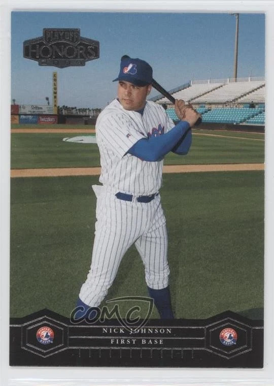 2004 Playoff Honors Nick Johnson #121 - Image 1 of 2