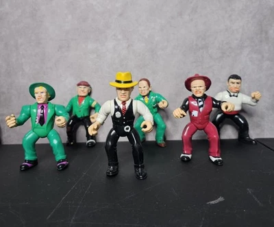 6 figuras de acción vintage de Dick Tracy 1990 Disney Playmates Toys Inc Foto 1 de 4