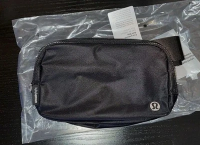 New Lululemon Everywhere Belt Bag 1L Black NWT Crossbody Waist Fanny Pack - Image 1 of 4