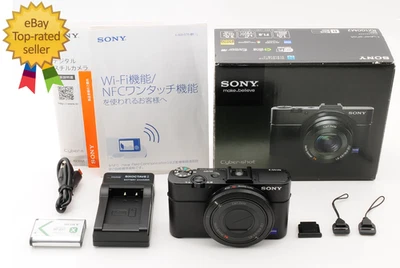 [EXC+5 w/BOX] Sony Cyber Shot DSC RX100 M2 Mark II 20.2MP  Digital Camera JAPAN - Image 1 of 4