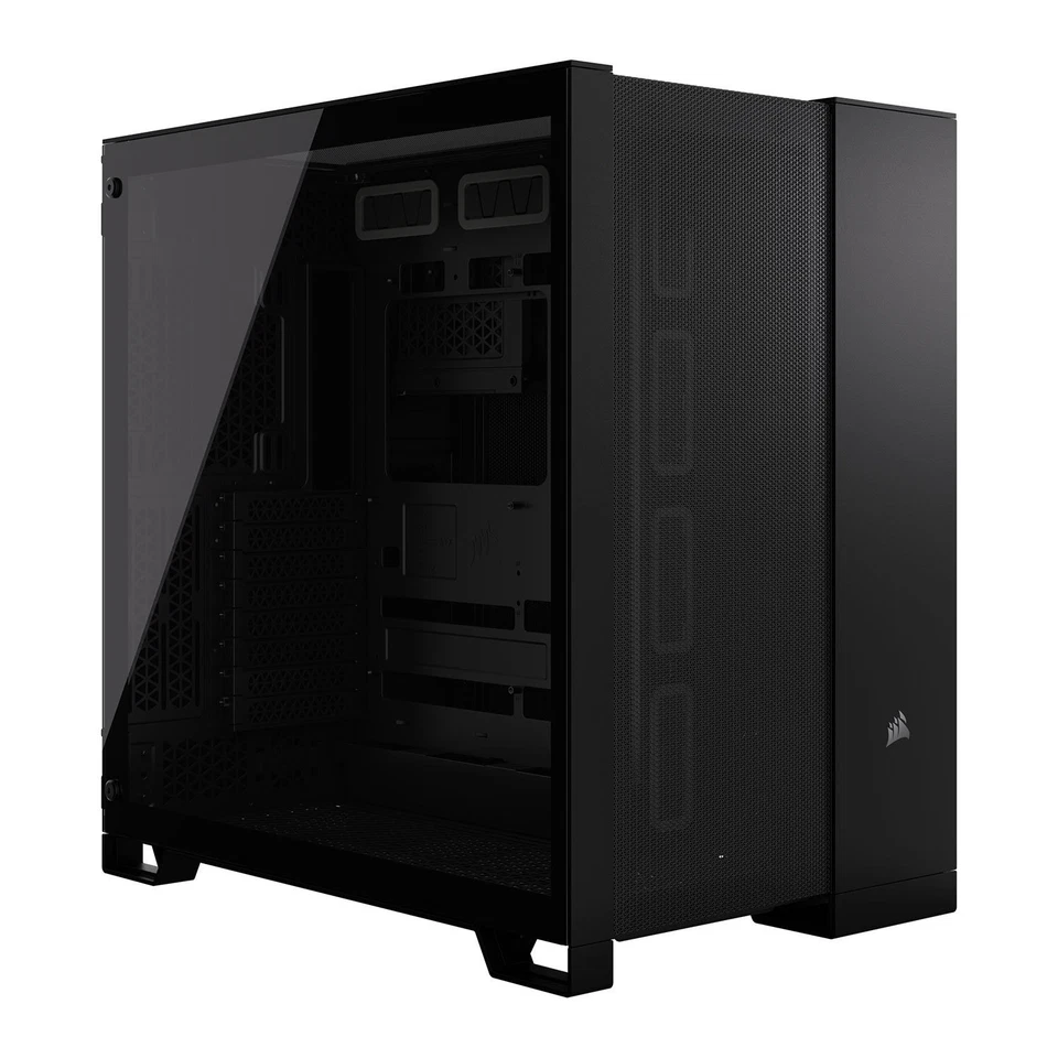 Corsair 6500D Airflow Mid-BTF Doble Cámara PC Estuche Negro Nuevo - Imagen 1 de 1
