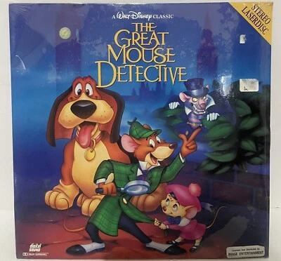 The Great Mouse Detective Disney LaserDisc Digital Sound Sealed - Image 1 of 4