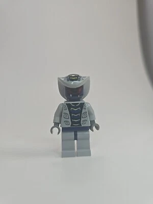 Lego Ninjago Minifig Rattla njo033 from 9441 9456 9579 Gray with Blue Head - Image 1 of 4