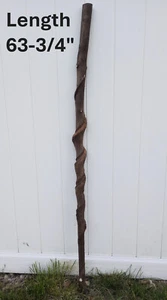 Big Twist - Spirals - Maple - Craftwood - Hiking, Walking Stick - Carving Blank - Picture 1 of 10