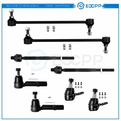 8pc Front Suspension Kit for 07-16 Buick Enclave GMC Acadia Chevy Traverse 3.6L - Image 1 of 4