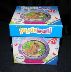 Ravensburger PUZZLEBALL HORSE STEED PUZZLE BALL ANIMAL BRAND NEW NIP 2011 RARE - Picture 1 of 1