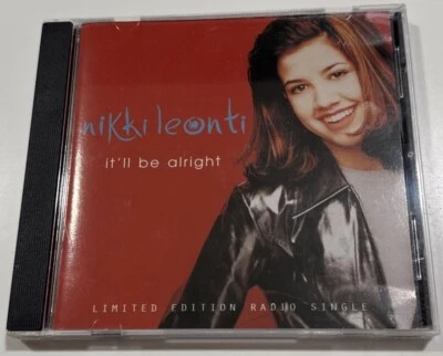 UNRELEASED RADIO REMIX Nikki Leonti “It’ll Be Alright” 1998 Pamplin CD Single! - Image 1 of 4