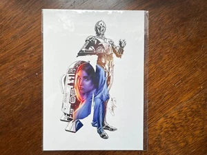 Disney Parks Star Wars Postcard WonderGround J Scott Campbell - Picture 1 of 2