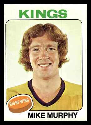 1975-76 Topps Mike Murphy #52 - Los Angeles Kings - Image 1 of 2