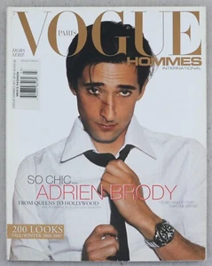 Vogue Hommes #4 Mens Fashion Magazine Adrien Brody David LaChapelle Ian Flemming - Picture 1 of 4