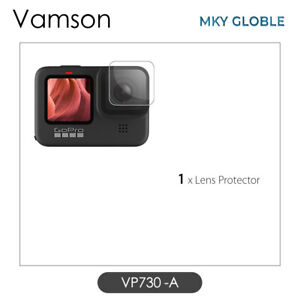Vamson GoPro Hero Black Lens Protective Film Tempered Glass Screen Protector 