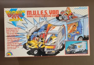 M.U.L.E.S. Van 1986 MULES BIONIC SIX Ljn Vintage MIB NEW Unused Contents! - Picture 1 of 13