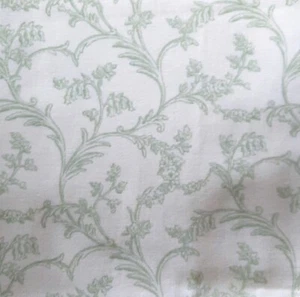 Braemore Vines Drapery Fabric - Green - 2 Yds - New - Picture 1 of 1