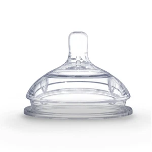 Silicone Replacement Nipple, Fast Flow, 6+ Months, 2 Count - Picture 1 of 12