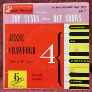 Jesse Crawford South Pacific - Miss Liberty - Parade EP 45 SLEEVE ONLY Top tunes - Picture 1 of 3