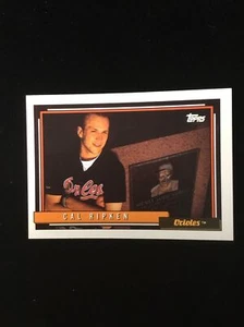 1992 Topps CAL RIPKIN JR. #40 HOF! Bella cartolina Orioles! NM+/MINT- - Foto 1 di 2