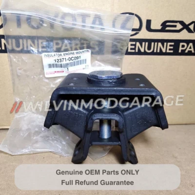 Genuine Thailand OEM FR Engine Mounting 12371-0C091 Fits 2008-2015 Toyota Hilux  Foto 1 de 4