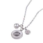 Michael Kors Personality Fashion Ring Inlaid Shell Mother Shell Letter Necklace
