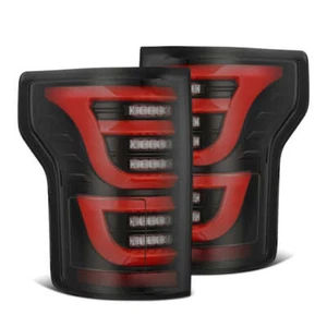For 15-20 Ford F150 AlphaRex LUXX Sequential LED Tail Lights Black Housing Smoke - Bild 1 von 8