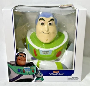 Buzz Lightyear Ceramic Large Coin Bank Disney Brand New Free Shipping - Picture 1 of 7